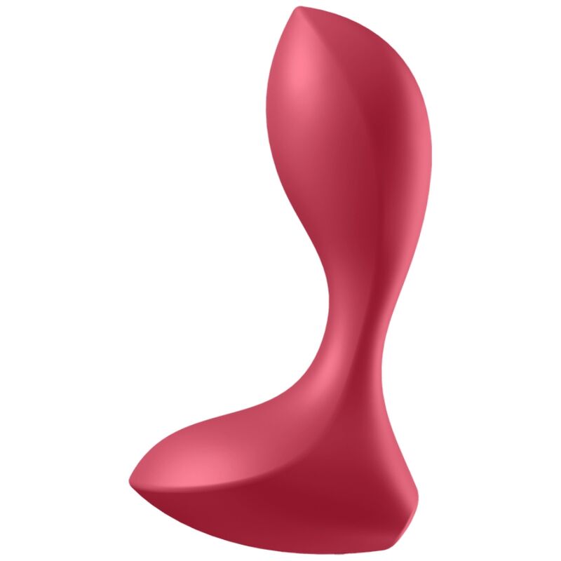 Red backdoor lover vibrating plug