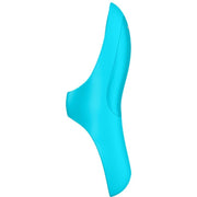 Blue light teaser finger vibrator