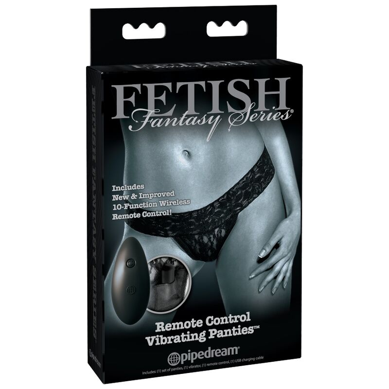 FETISH FANTASY LIMITED EDITION - VIBRATING PANTIES WITH REMOTE CONTROL