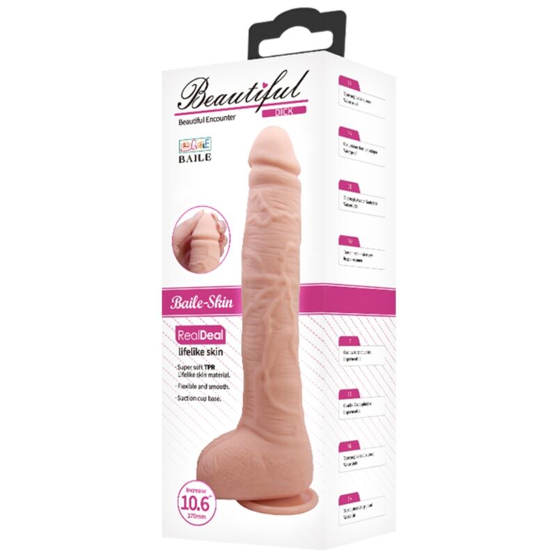 BAILE - REALISTIC FLEXIBLE DILDO