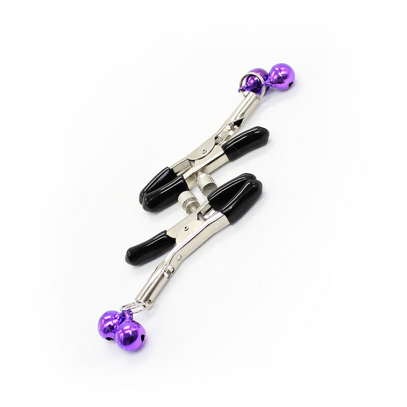 Lilac Bell Nipple Clamps