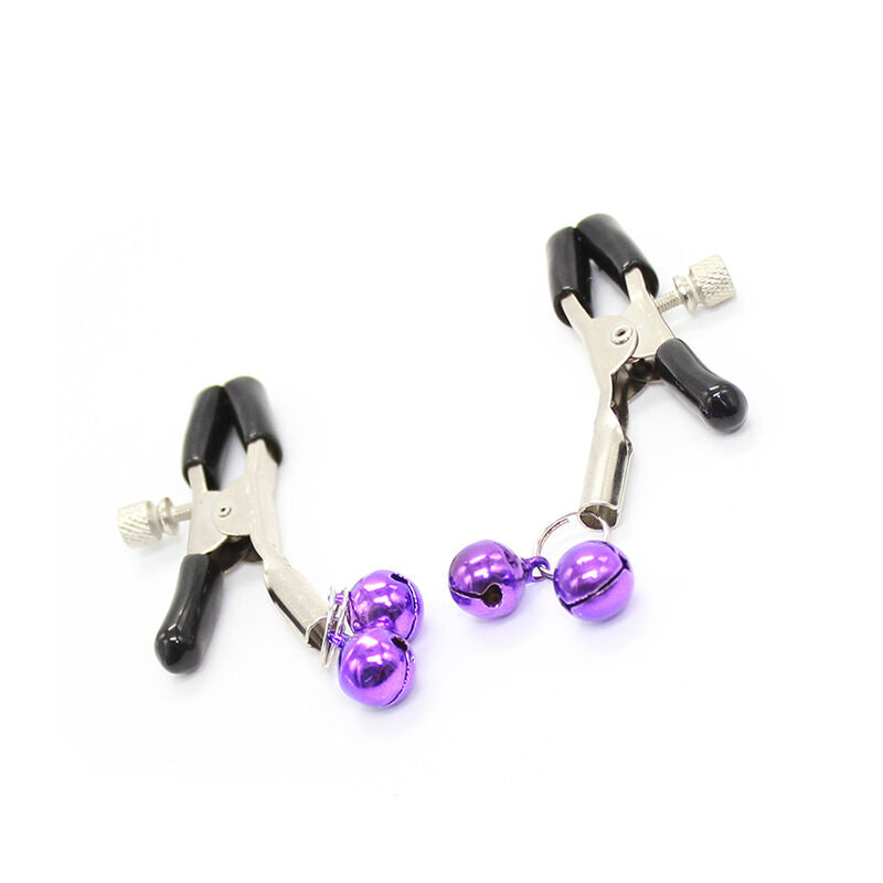 Lilac Bell Nipple Clamps