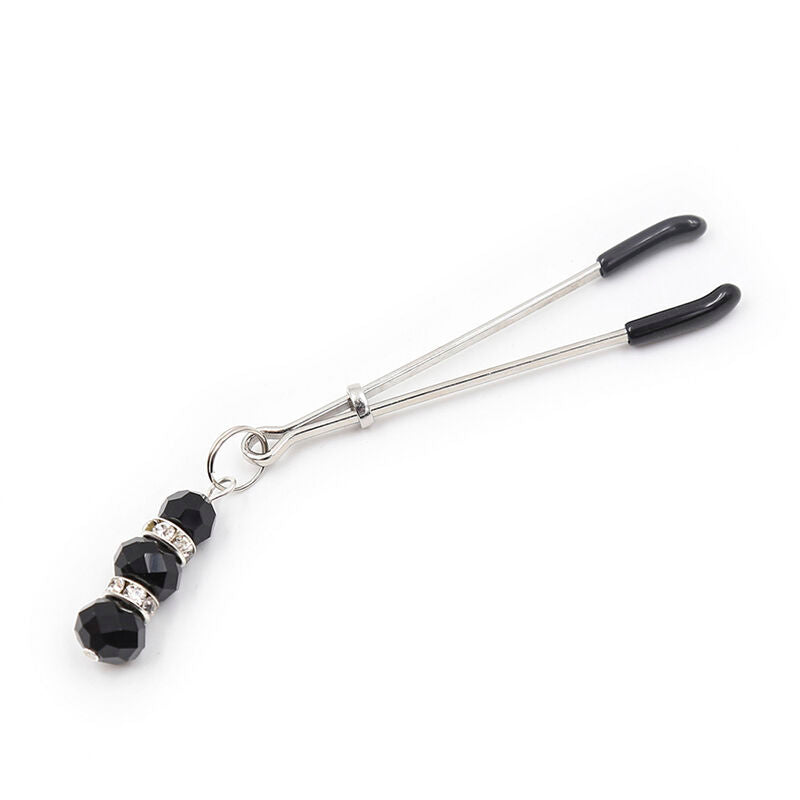 Nipple clamps with crystal stones