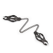Japanese nipple clamps with black chain