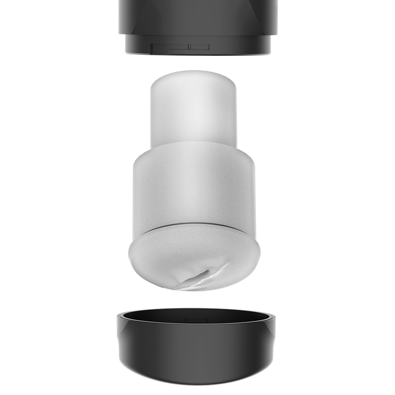 Milker stroker up and down function