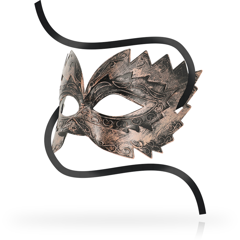 Venetian-style copper antizaz masks