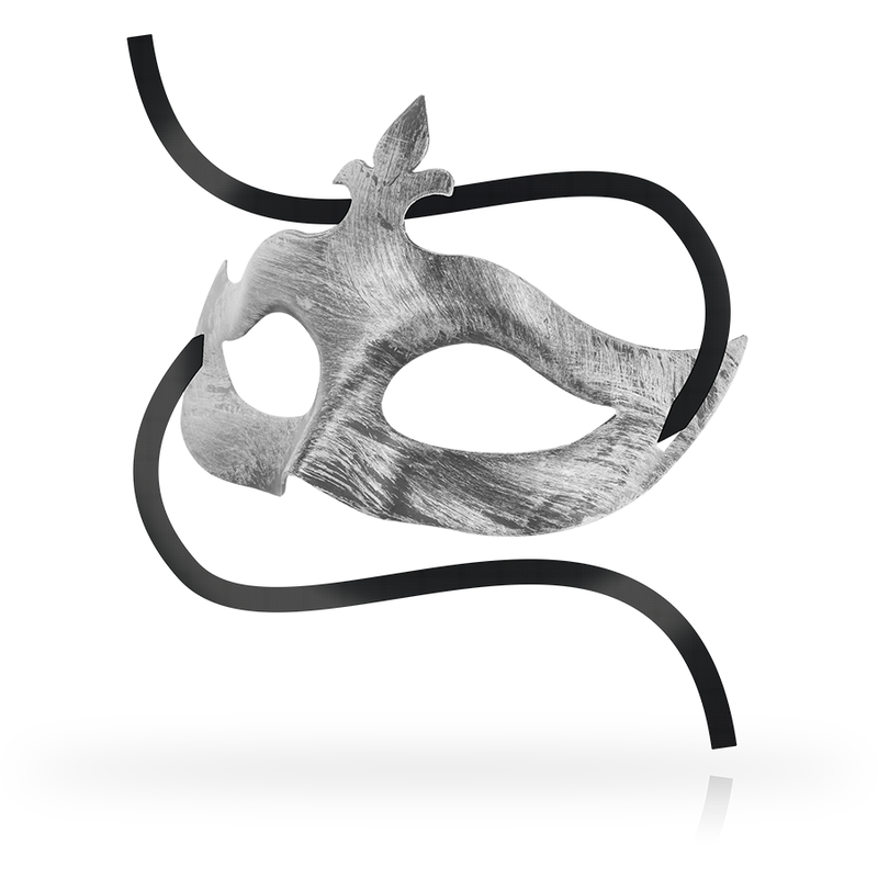 OHMAMA - MASKS SILVER FLEUR-DE-LIS MASK