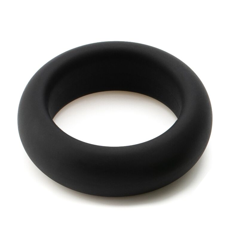 Maximum Extension Silicone Penis Ring - Black