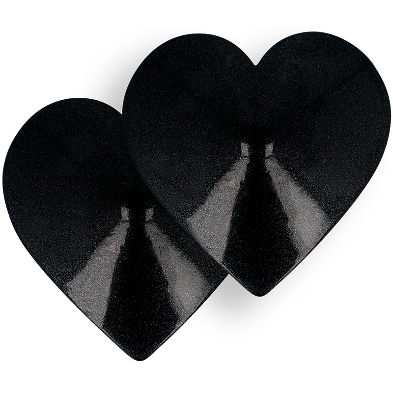 Black hearts smart cover-up