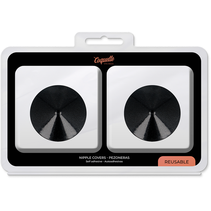 COQUETTE CHIC DESIRE - CLEAR CLOSURE BLACK CIRCLES