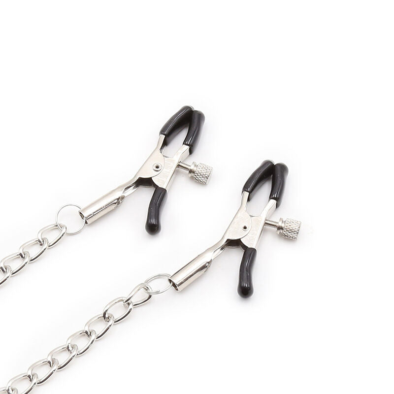 OHMAMA FETISH - RING GAG WITH CHAINS AND TELENOL CLIPS