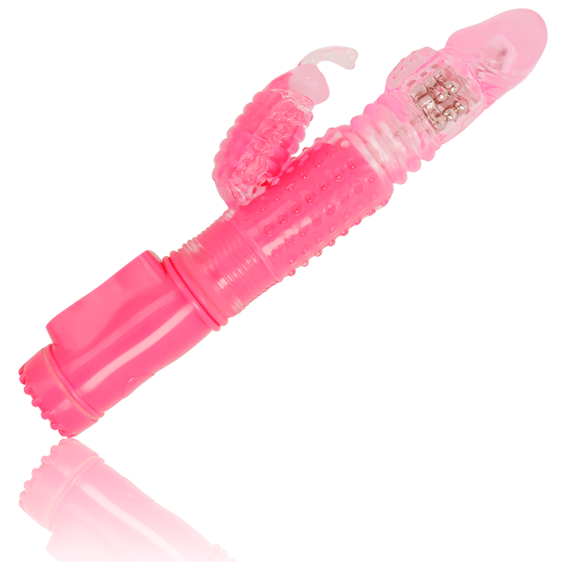 Rotating vibrator with rabbit