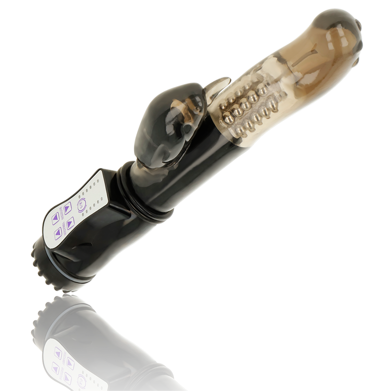 Rotator vibrator with delfin clitoris stimulator