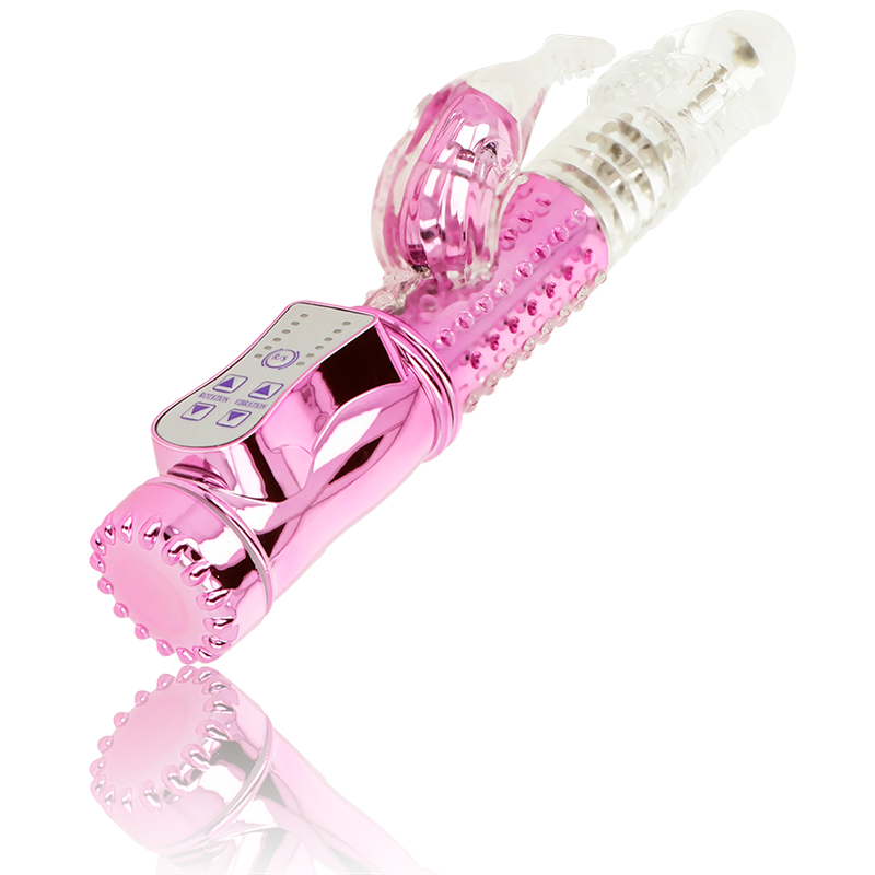 Vibrator with rotating function and clitoris stimulator