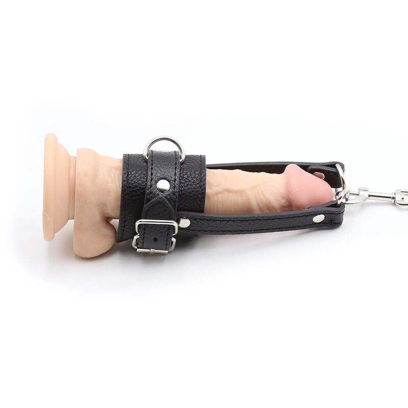 Penis support sheath with strap