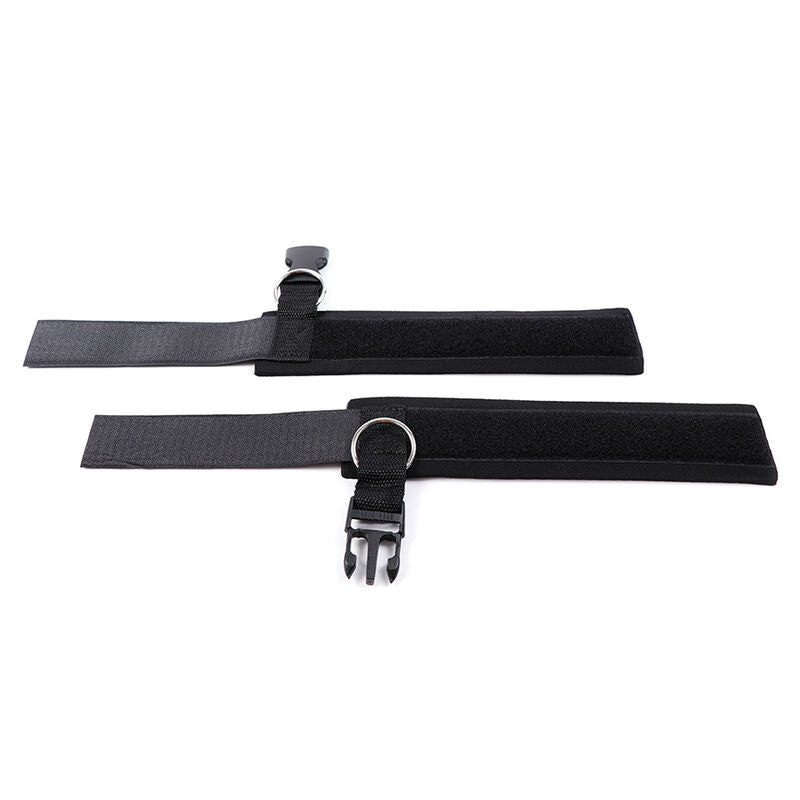 Neoprene wrist straps and buckles