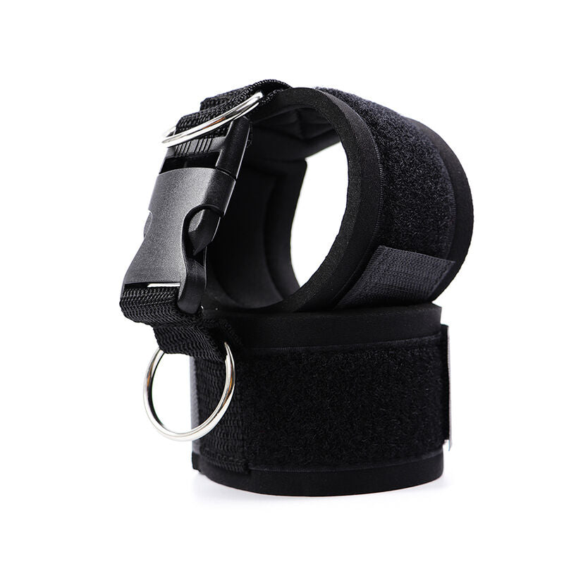 Neoprene wrist straps and buckles