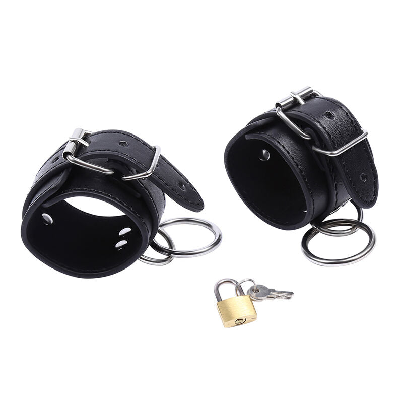 O-ring locked wrist restraints