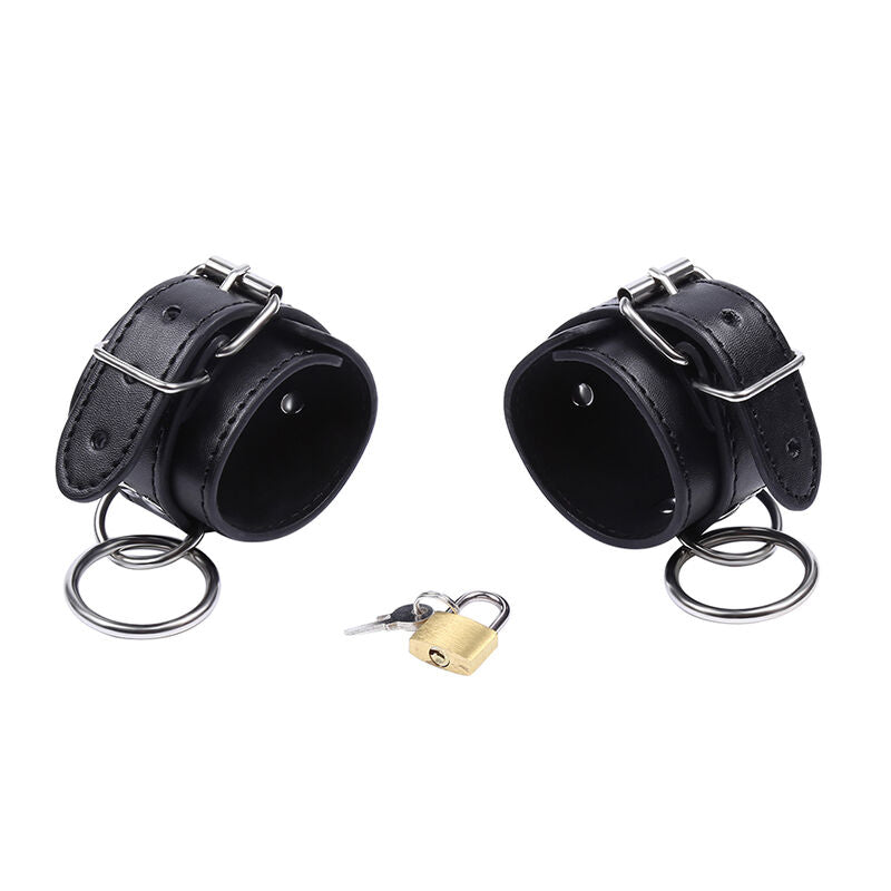O-ring locked wrist restraints