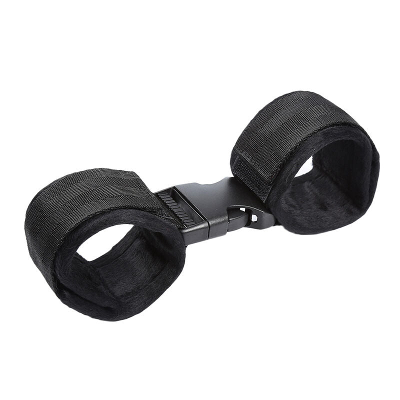 Hook and loop closure nylon wrist restraints