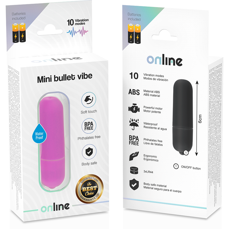 ONLINE - MINI VIBRATING BALL LILAC