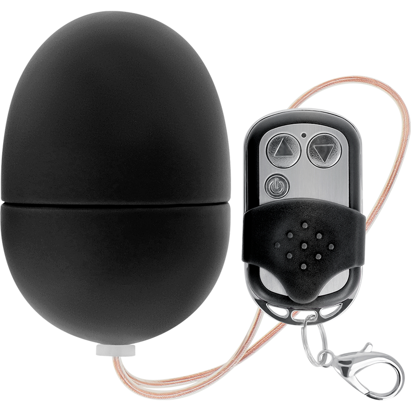ONLINE - VIBRATING EGG WITH REMOTE CONTROL, BLACK