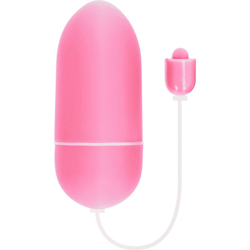 Waterproof pink vibrating egg