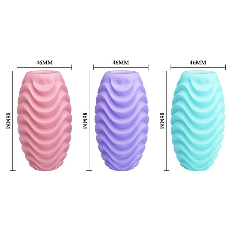 PRETTY LOVE - DOUBLE-SIDED MASTURBATING EGG 15 UNITS