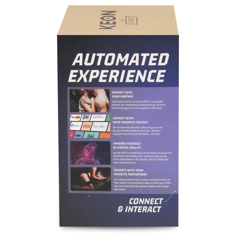 Keon + feel nicolette shea stroker + aqua quality lubricant 50 ml 