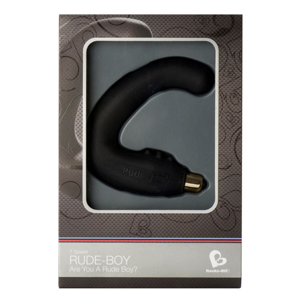 Rude-boy male g-spot massager 7 v black 