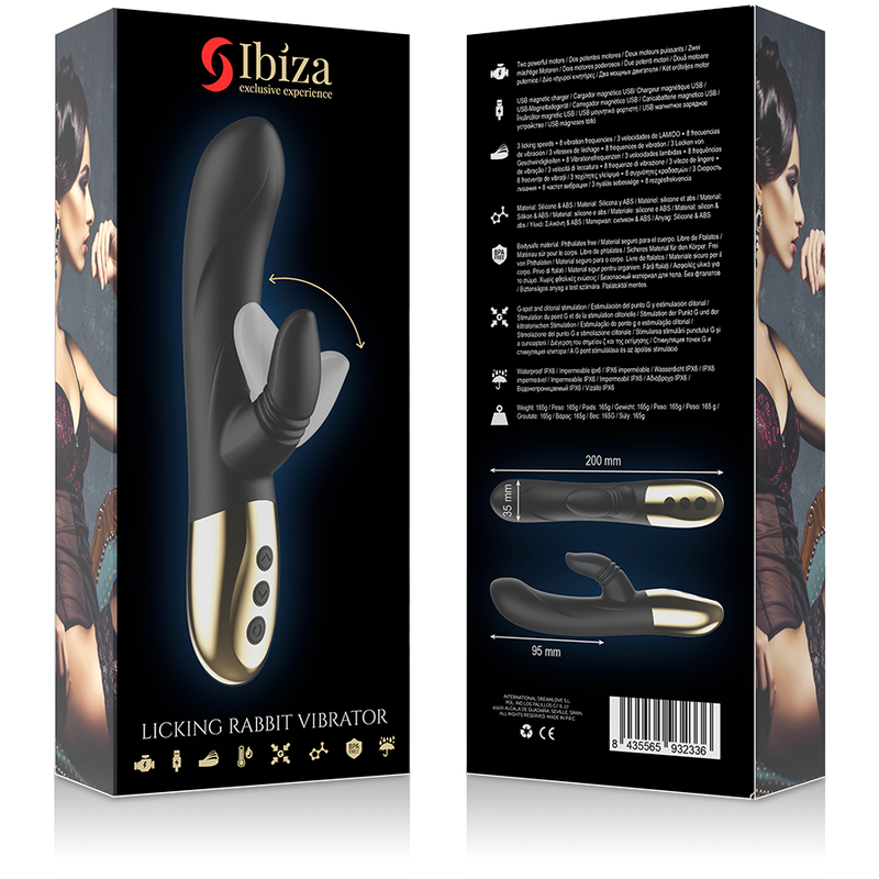 IBIZA - VIBRATOR NEW EXPERIENCE WITH LICKY RABBIT