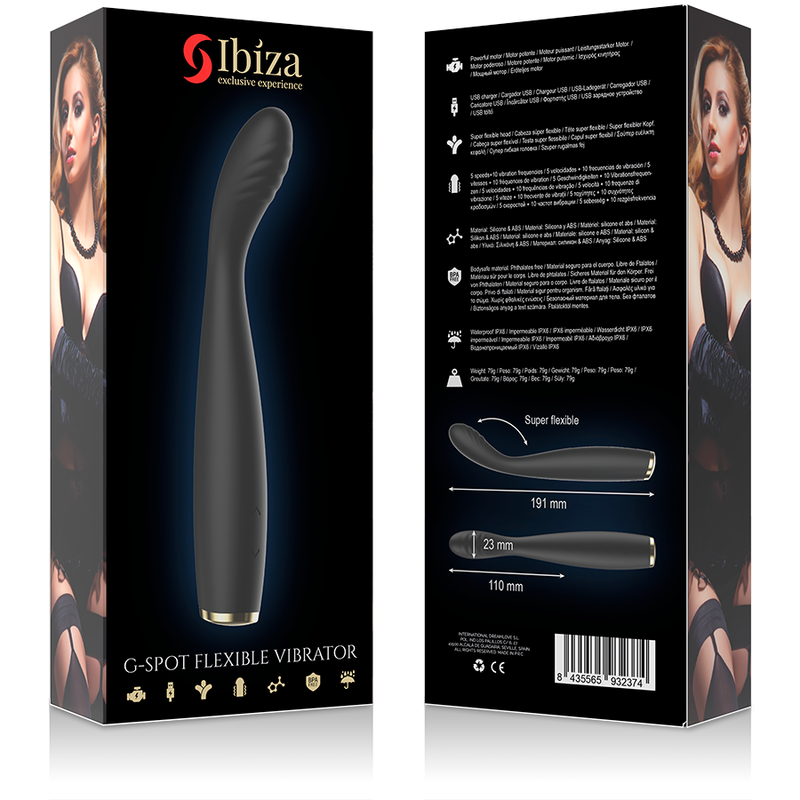 IBIZA - POWERFUL FLEXIBLE VIBRATOR SPECIAL FOR G-SPOT