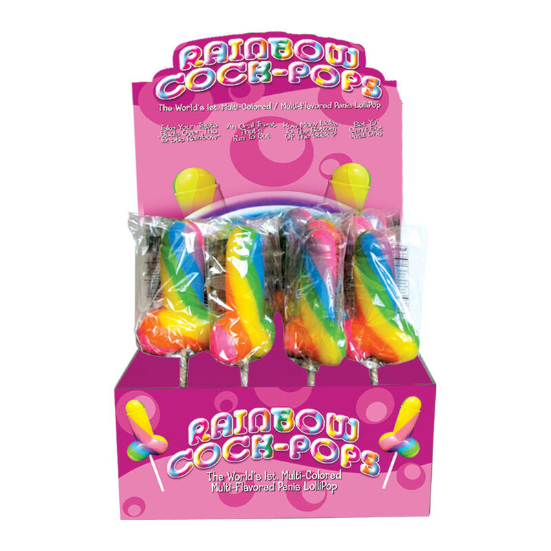 Spencer &amp; Fleetwood LGBT Rainbow Rooster Lollipop
