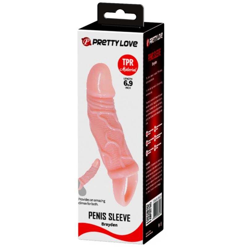Penis Extension Sheath with Testicle Strap 13.5cm