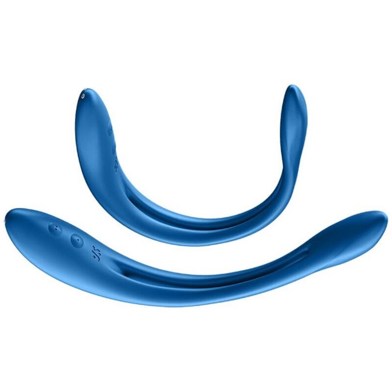 SATISFYER - BLUE MULTI-ELASTIC VIBRATOR