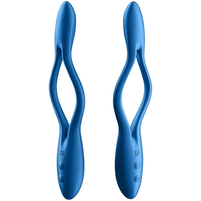 Blue multi-elastic game vibrator