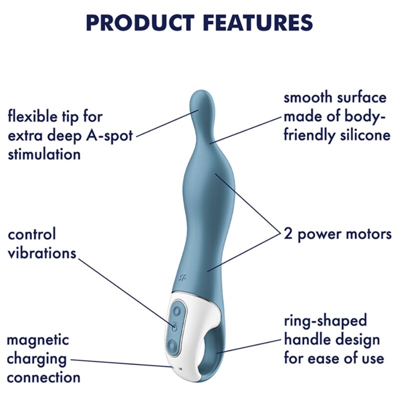 Amazing 1 aspot blue vibrator