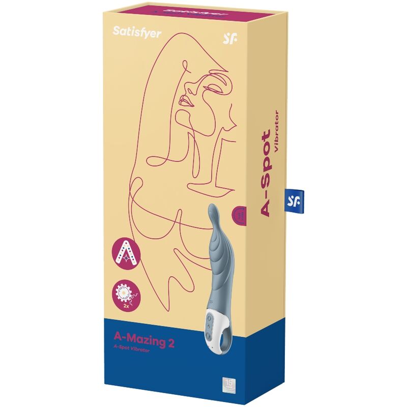 Amazing 2 Aspot Vibrator Grey