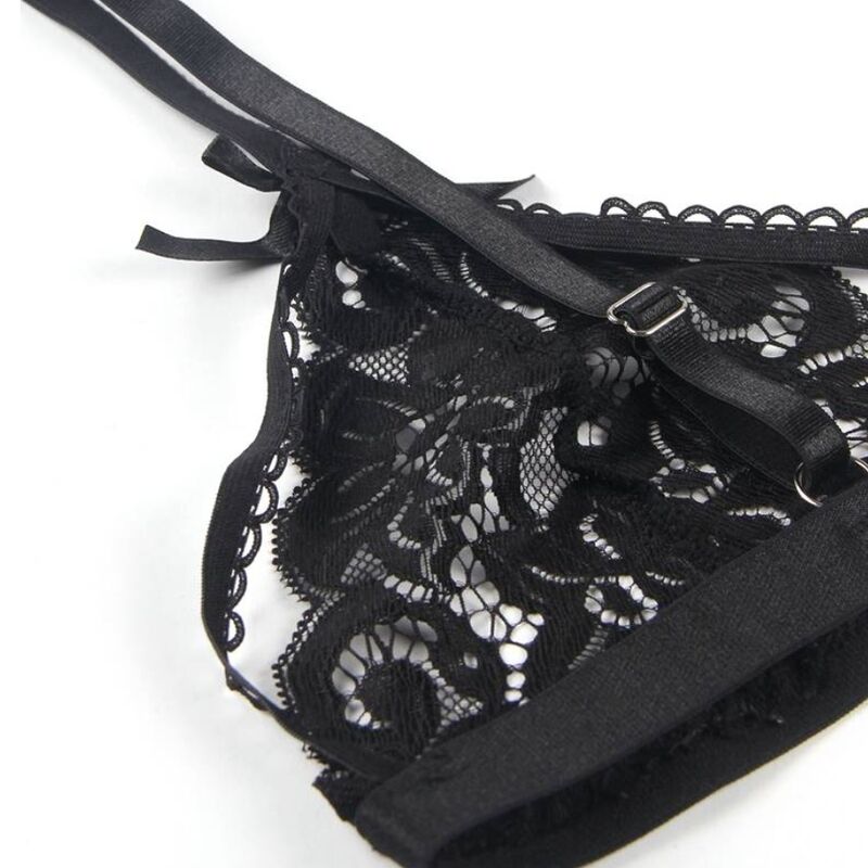 Three pieces of lingerie + league + tanga l/xl