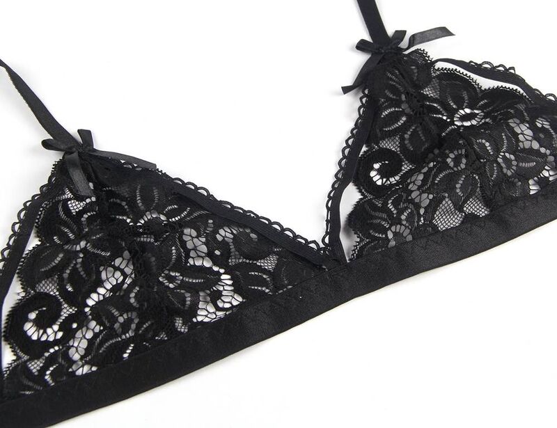 Three pieces of lingerie + league + tanga l/xl