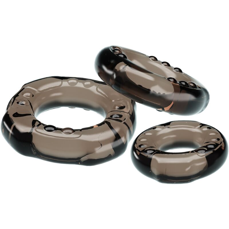 Cock rings yvonne set of 3 penis rings