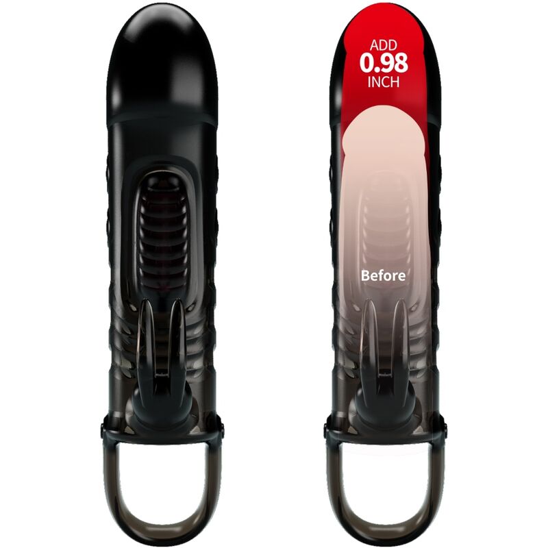 Penis sheath sloane black rabbit