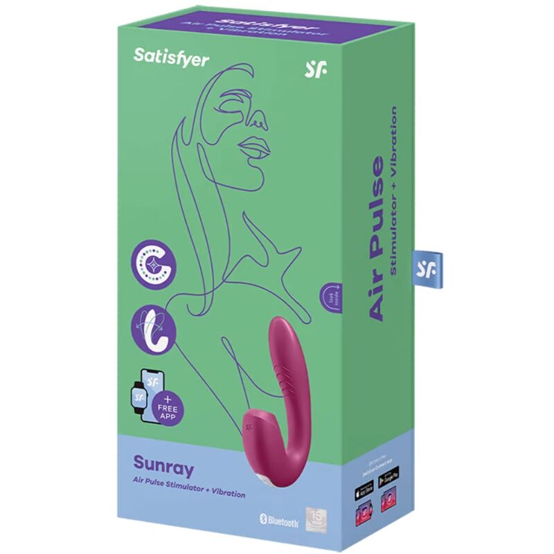 Sunray stimulator and red vibrator application