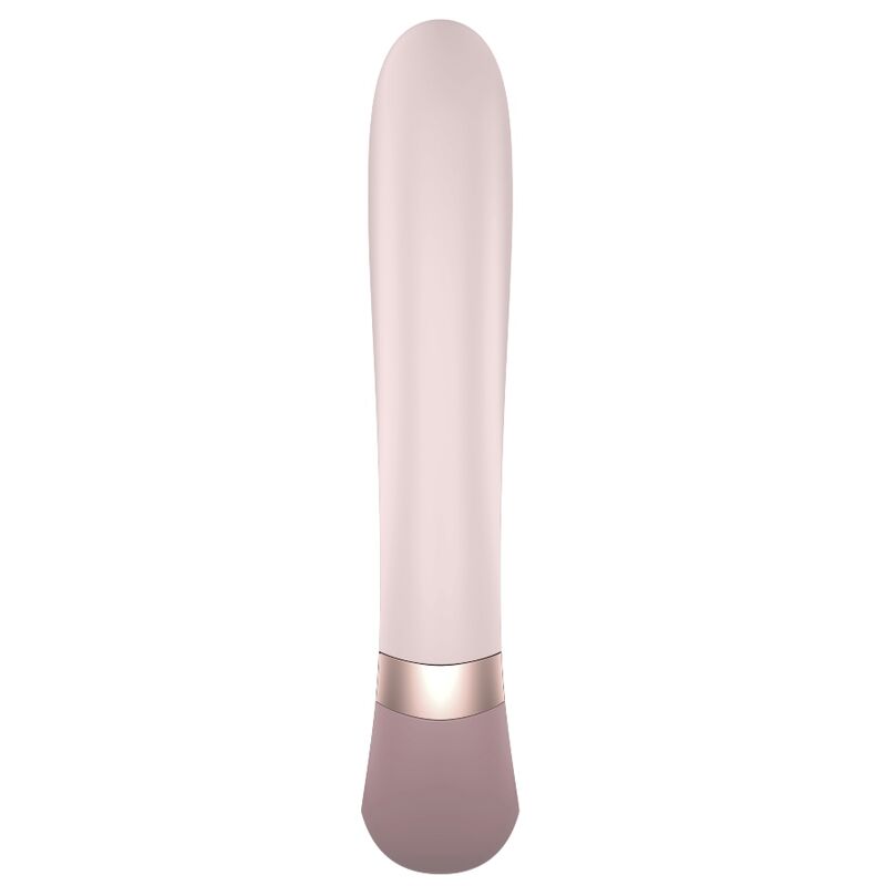 SATISFYER - HEAT WAVE APPLICATION WHITE VIBRATOR