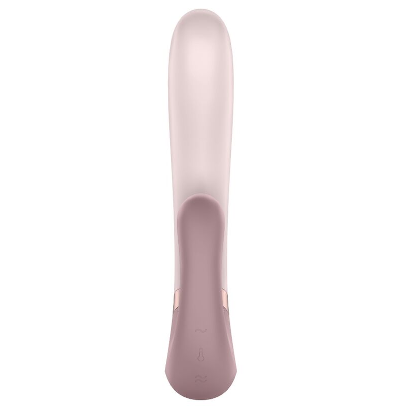 SATISFYER - HEAT WAVE APPLICATION WHITE VIBRATOR