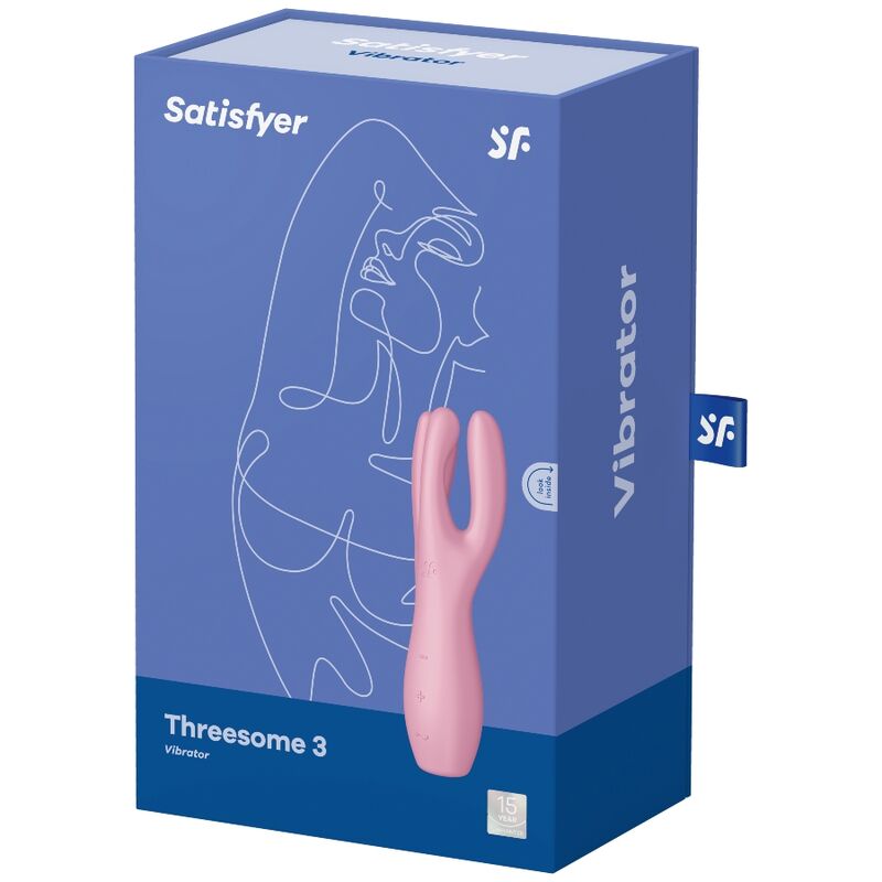 SATISFYER - THREESOME 3 MINT VIBRATOR