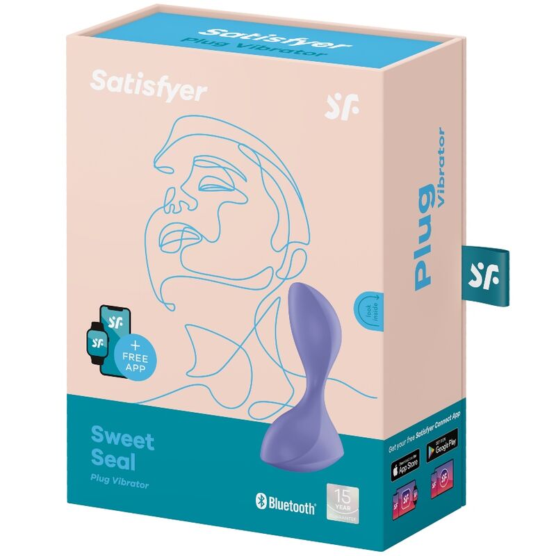 Sweet seal vibrating plug app purple