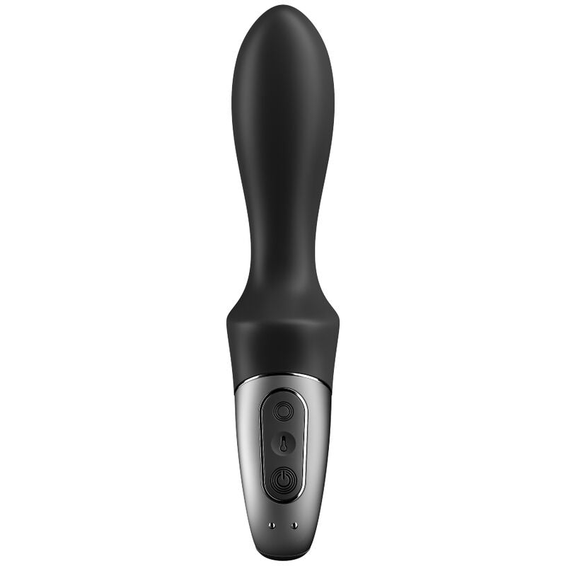 SATISFYER - HEAT CLIMAX BLACK ANAL VIBRATOR