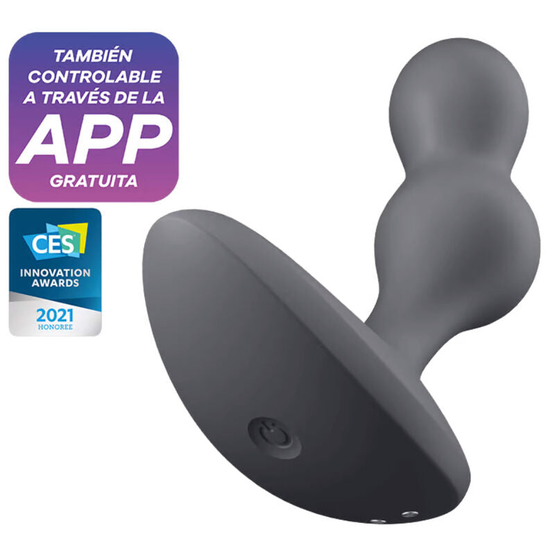 SATISFYER - DEEP DIVER BLUE VIBRANT PLUG APPLICATION