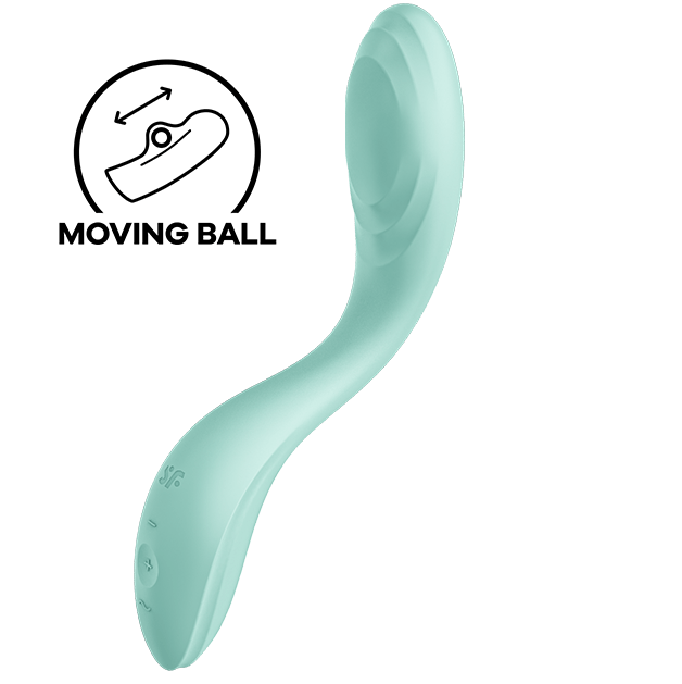 G spot vibrator rrrolling pleasure green